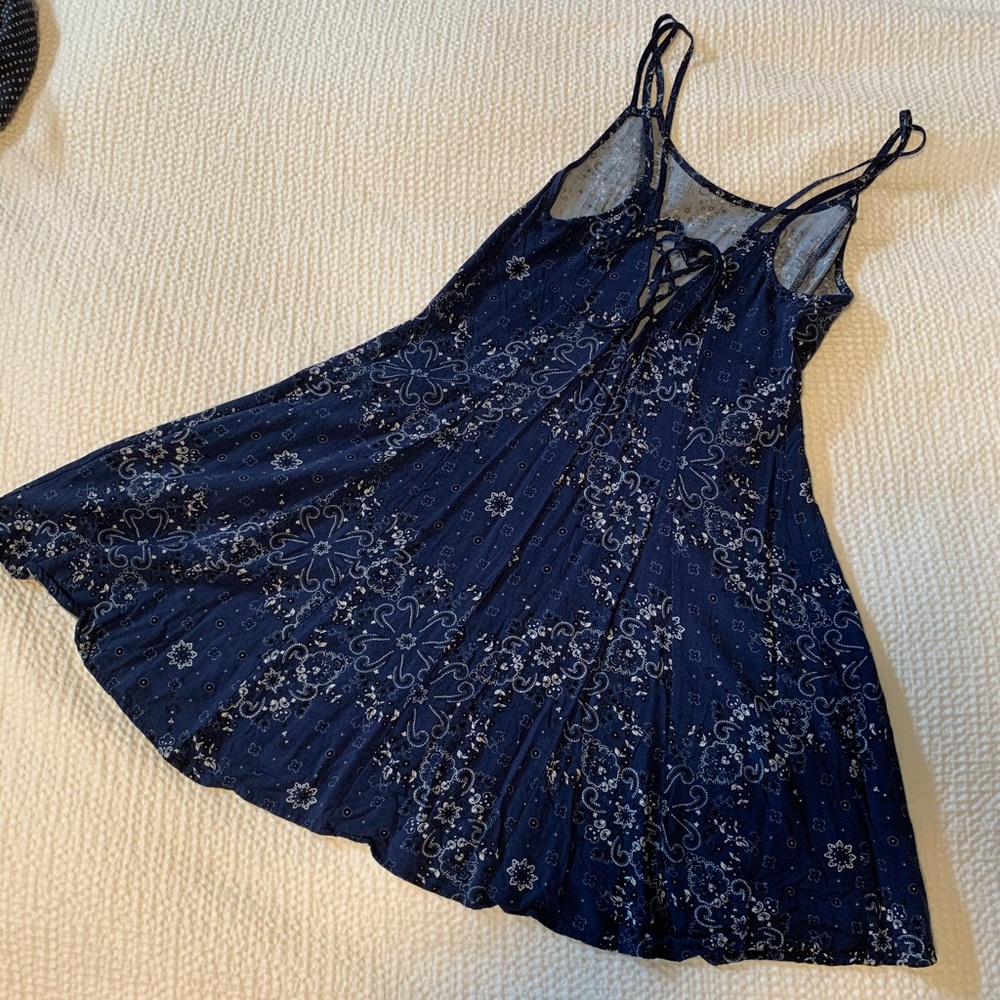 Hollister blue dress